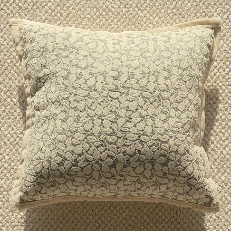 Monza Chenille Jacquard Cushion Cover - 45 x 45cm Cover Only / Aurelle Luxe