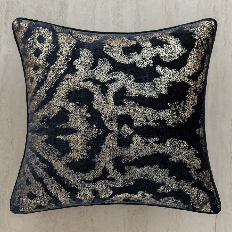 Monza Chenille Jacquard Cushion Cover - 45 x 45cm Cover Only / Claridge Eden