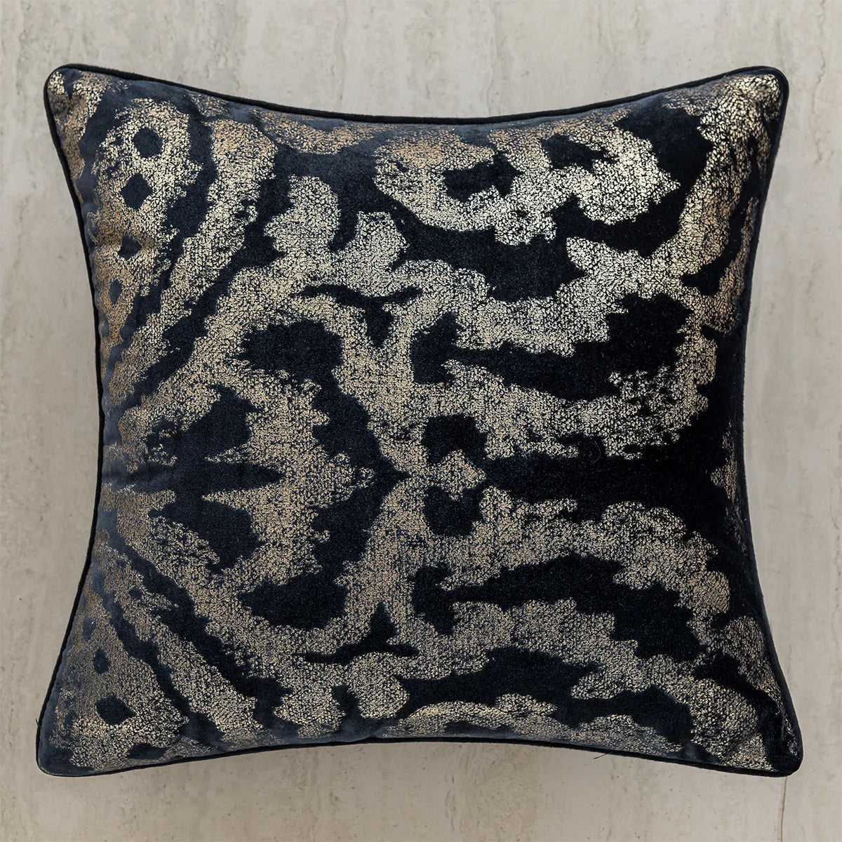 Monza Chenille Jacquard Cushion Cover - 45 x 45cm Cover Only / Claridge Eden
