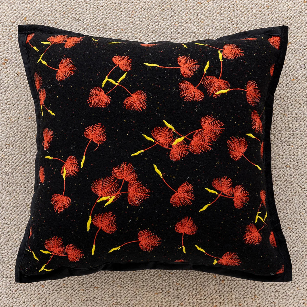 Monza Chenille Jacquard Cushion Cover - 45 x 45cm Cover Only / Kendal Rive