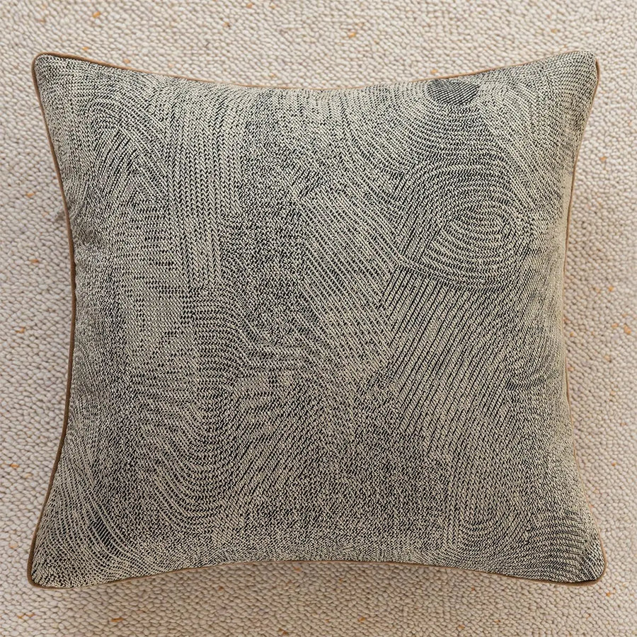 Monza Chenille Jacquard Cushion Cover - 45 x 45cm Cover Only / Prism Loom