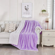Mosaic Sherpa Throw - 100 x 150cm / Multi