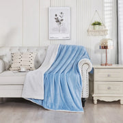 Mosaic Sherpa Throw - 100 x 150cm / Orange