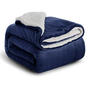 Mosaic Sherpa Throw - 100 x 150cm / Pink