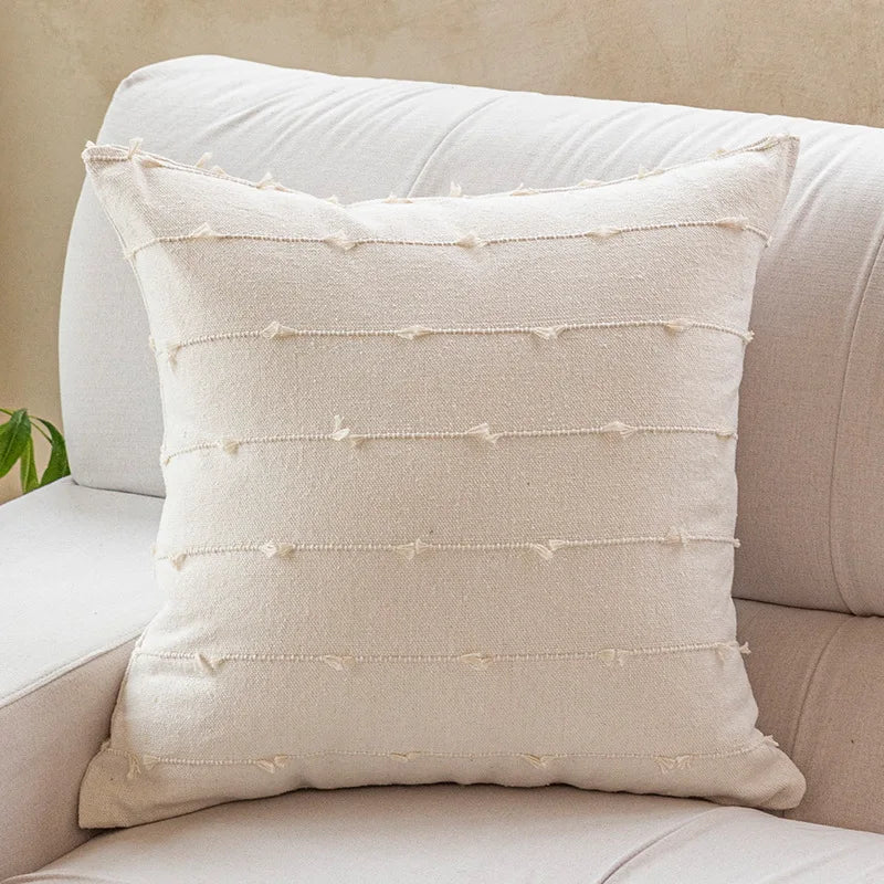 Newport Cotton-Linen Cushion Cover - 30 x 50cm Cover Only / Rivage Belle