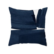Nocturne Velvet Geometric Cushion Cover - 40 x 40cm Cover Only / Belgravia Pavilion