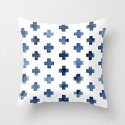 Nocturne Velvet Geometric Cushion Cover - 40 x 40cm Cover Only / Orion