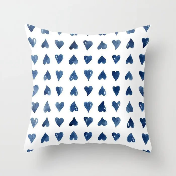 Nocturne Velvet Geometric Cushion Cover - 40 x 40cm Cover Only / Paragon