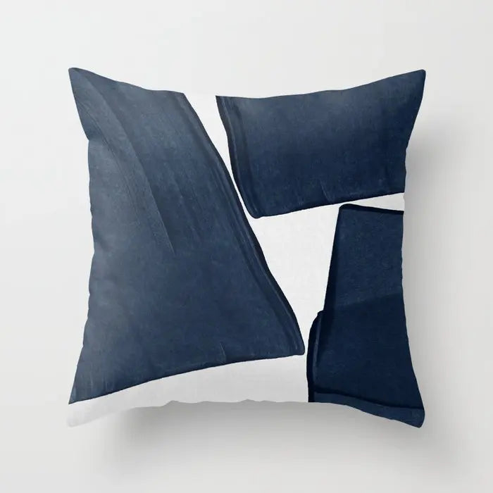 Opaline Velvet Geometric Cushion Cover - 40 x 40cm Cover Only / Laurel Auburn
