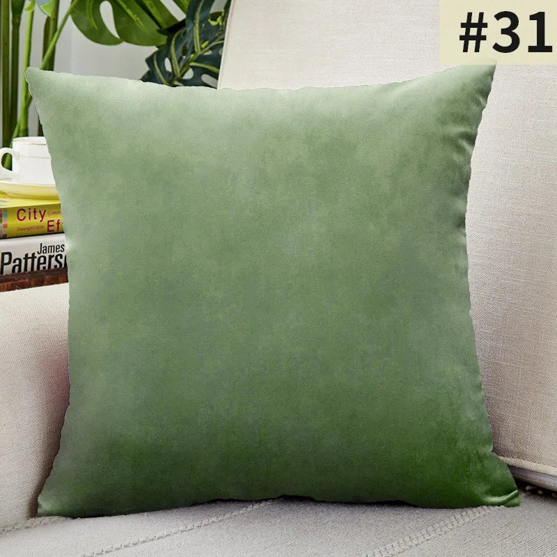Orsay Velvet Cushion Cover - 30 x 50cm Cover Only / Light Brown