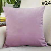 Orsay Velvet Cushion Cover - 40 x 40cm Cover Only / Navy