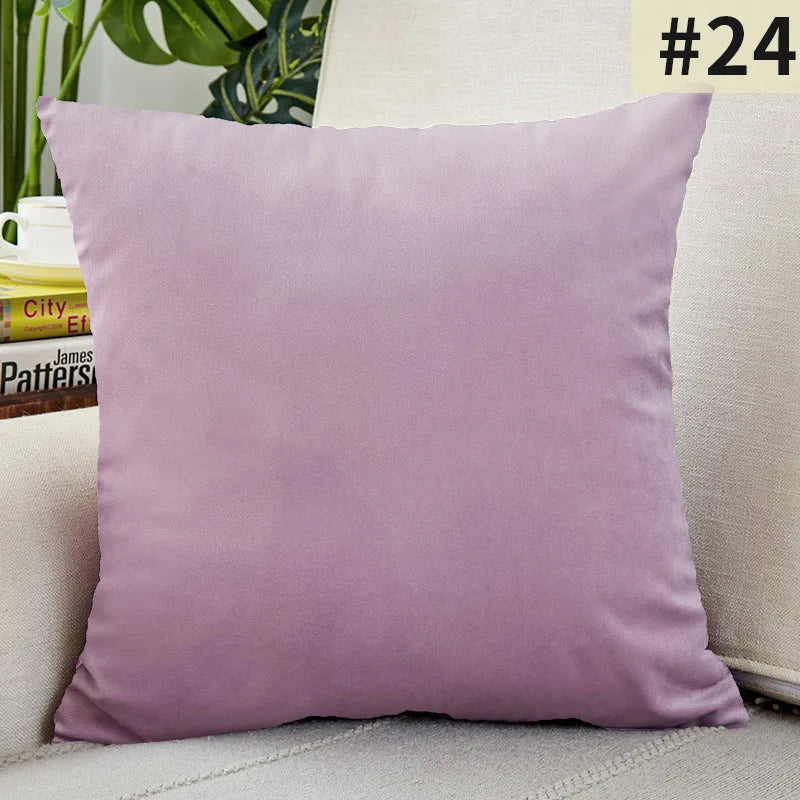 Orsay Velvet Cushion Cover - 40 x 40cm Cover Only / Navy