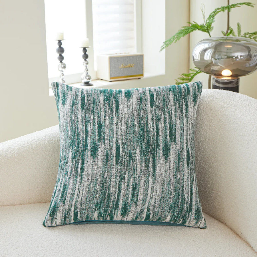 Padova Chenille Jacquard Cushion Cover - 45 x 45cm Cover Only / Henley Luxe