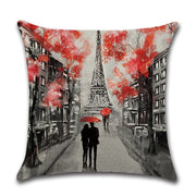 Paris Eiffel Cushion Cover - 40 x 40cm Cover Only / Meridian Maison