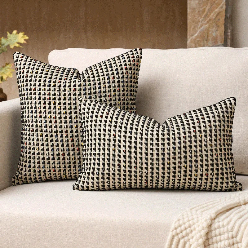 Parma Chenille Jacquard Cushion Cover - 30 x 50cm Cover Only / Lucerne Somerset