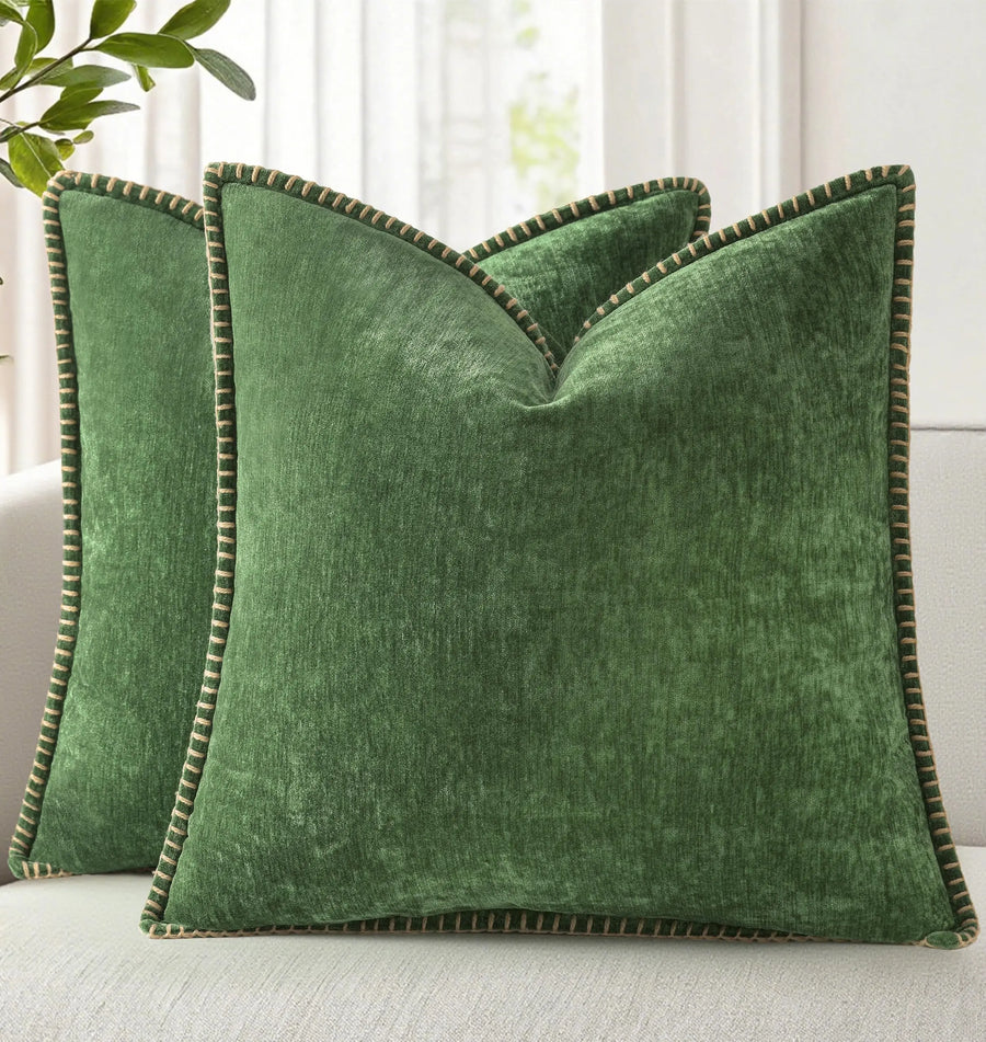 Pesaro Chenille Jacquard Cushion Cover - 30 x 50cm Cover Only / Cortina