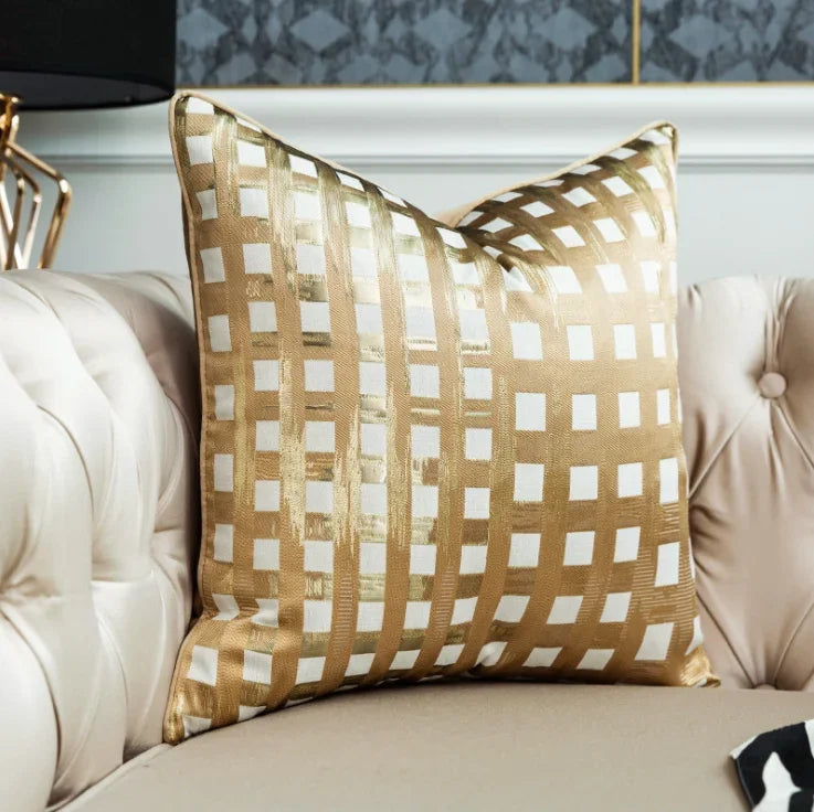 Pesaro Chenille Jacquard Cushion Cover - 30 x 50cm Cover Only / Lumiere Rive
