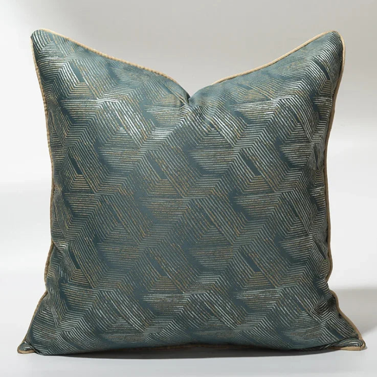 Pesaro Chenille Jacquard Cushion Cover - 30 x 50cm Cover Only / Monolith Cavendish