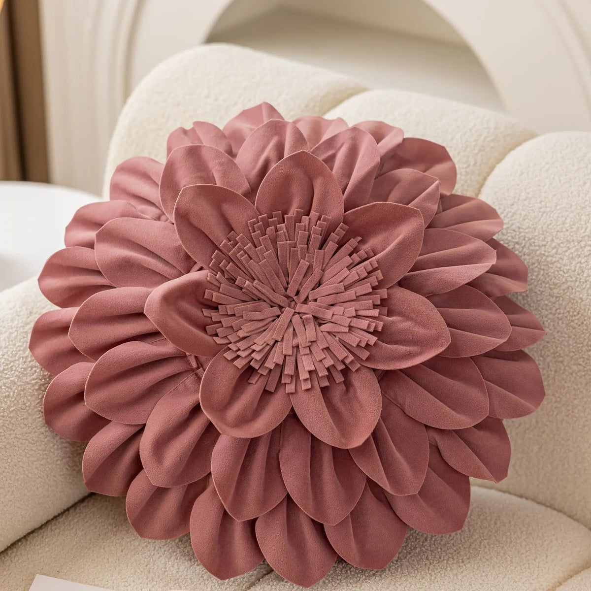 Petalia Velvet Botanical Cushion Cover - 50 x 50cm Cover Only / Brocade Somerset