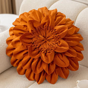 Petalia Velvet Botanical Cushion Cover - 50 x 50cm Cover Only / Harbour Aster