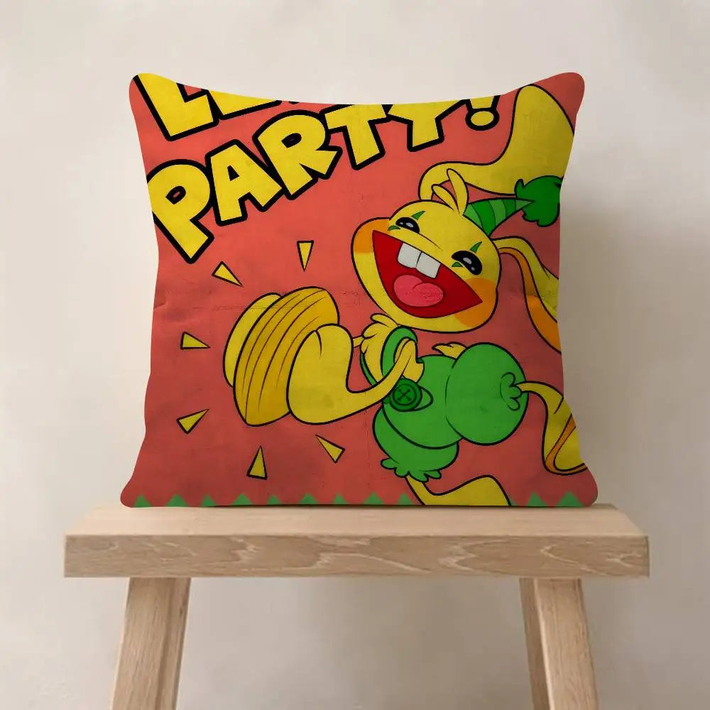 Poppy Playtime Cushion Cover - 40 x 40cm Cover Only / Multi