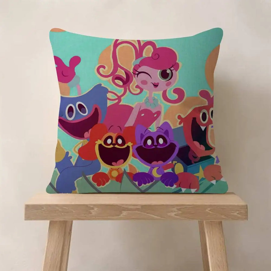 Poppy Playtime Cushion Cover - 40 x 40cm Cover Only / Pink