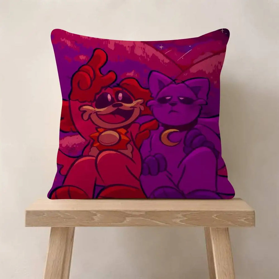 Poppy Playtime Cushion Cover - 40 x 40cm Cover Only / Red