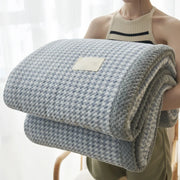 Portland Chenille Jacquard Throw - 120 x 200cm / Laurel Maison
