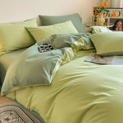 Radley 400TC Egyptian Cotton Knit Duvet Cover Set - UK Double / Red