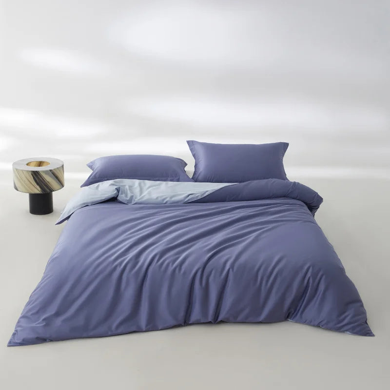 Radley 800TC Egyptian Cotton Duvet Cover Set - UK Single / Light Grey