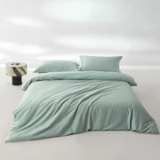 Radley 800TC Egyptian Cotton Duvet Cover Set - UK Single / Mint Green