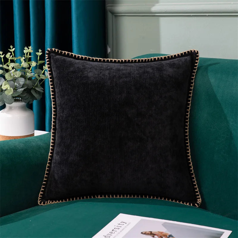 Ravenna Chenille Jacquard Cushion Cover - 30 x 50cm Cover Only / Regatta Somerset