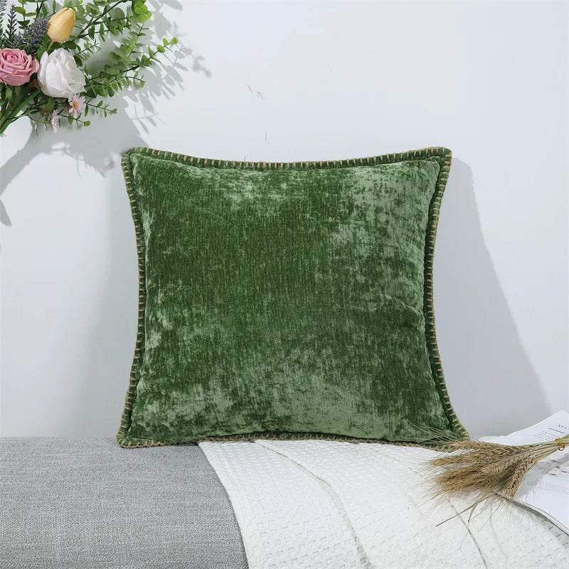 Ravenna Chenille Jacquard Cushion Cover - 30 x 50cm Cover Only / Rivage Loom