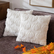 Ravenna Chenille Jacquard Cushion Cover - 45 x 45cm Cover Only / Vesper Auburn