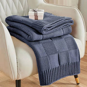 Rivage Cotton Check Throw - 130 x 160cm / Arcade Rive