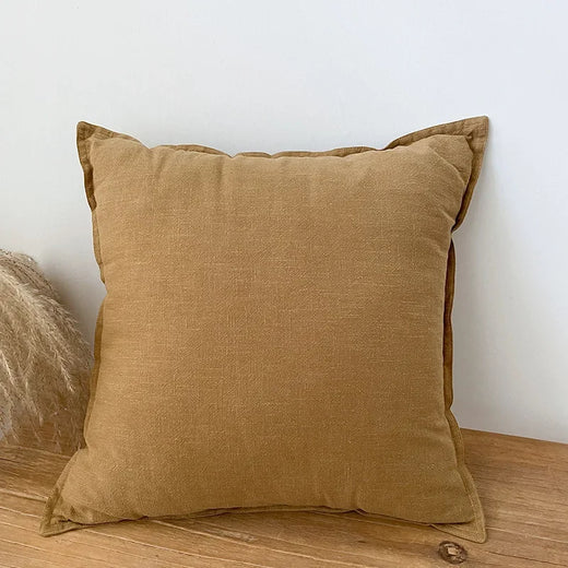 Rowan Cotton-Linen Cushion Cover - 30 x 50cm Cover Only / Beige