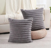 Sable Faux Fur Cushion Cover - 45 x 45cm Cover Only / Aurelle