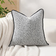 Savile Chenille Embroidered Cushion Cover - 30 x 50cm Cover Only / Henley Vale