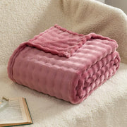 Seabrook Faux Fur Throw - 100 x 150cm / Multi