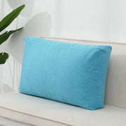 Seaton Cotton-Linen Cushion Cover - 50 x 50cm Cover Only / Brown