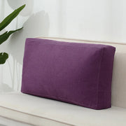 Seaton Cotton-Linen Cushion Cover - 50 x 50cm Cover Only / Light Yellow