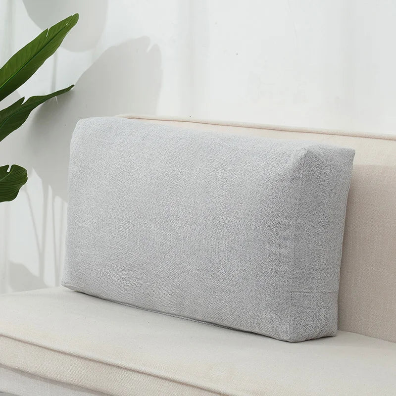 Seaton Cotton-Linen Cushion Cover - 50 x 50cm Cover Only / Multi