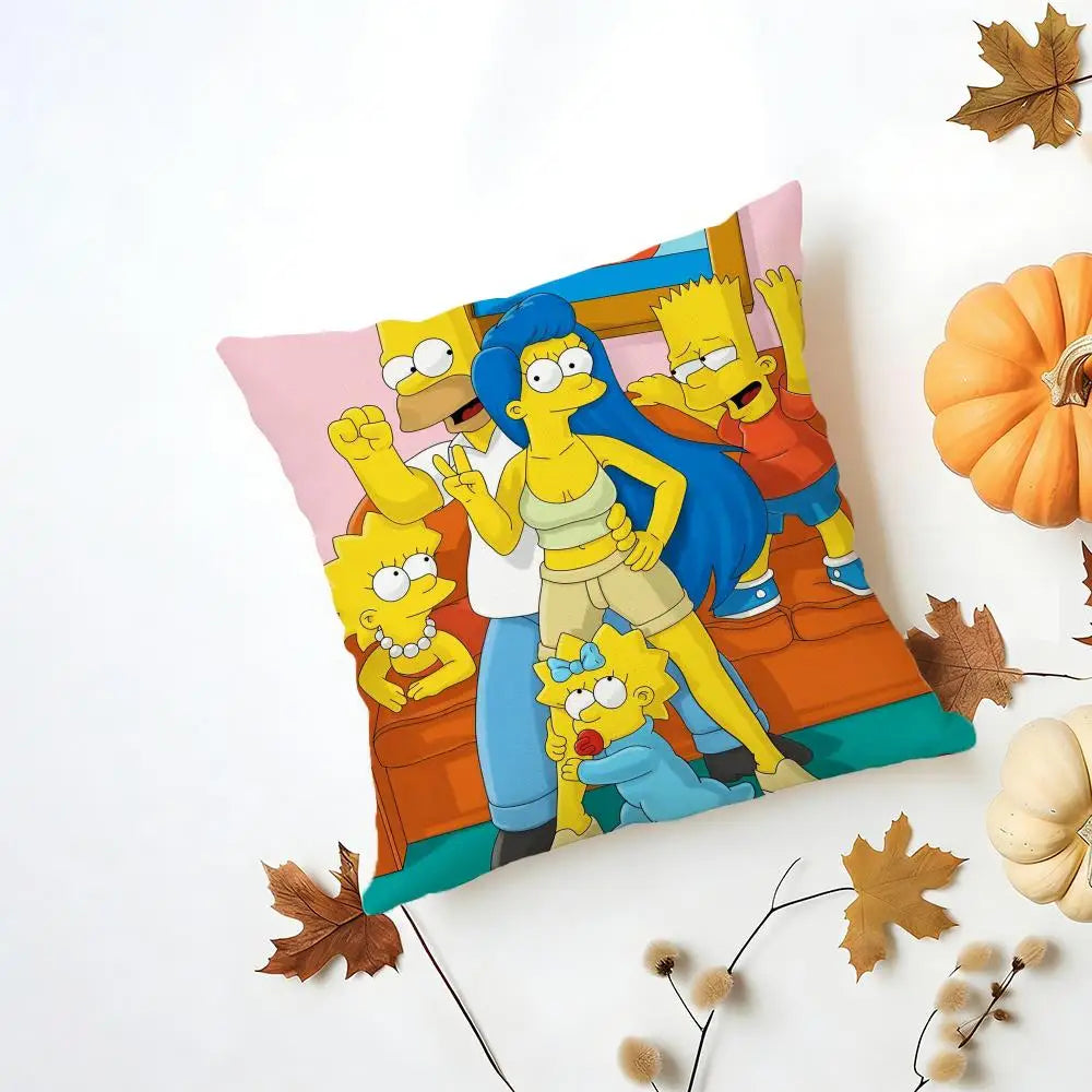 Simpsons Cushion Cover - 40 x 40cm Cover Only / Meribel Westbourne