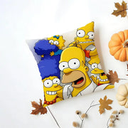 Simpsons Cushion Cover - 40 x 40cm Cover Only / Petalia Auburn