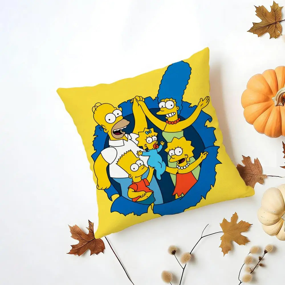 Simpsons Cushion Cover - 40 x 40cm Cover Only / Vesper Ciel