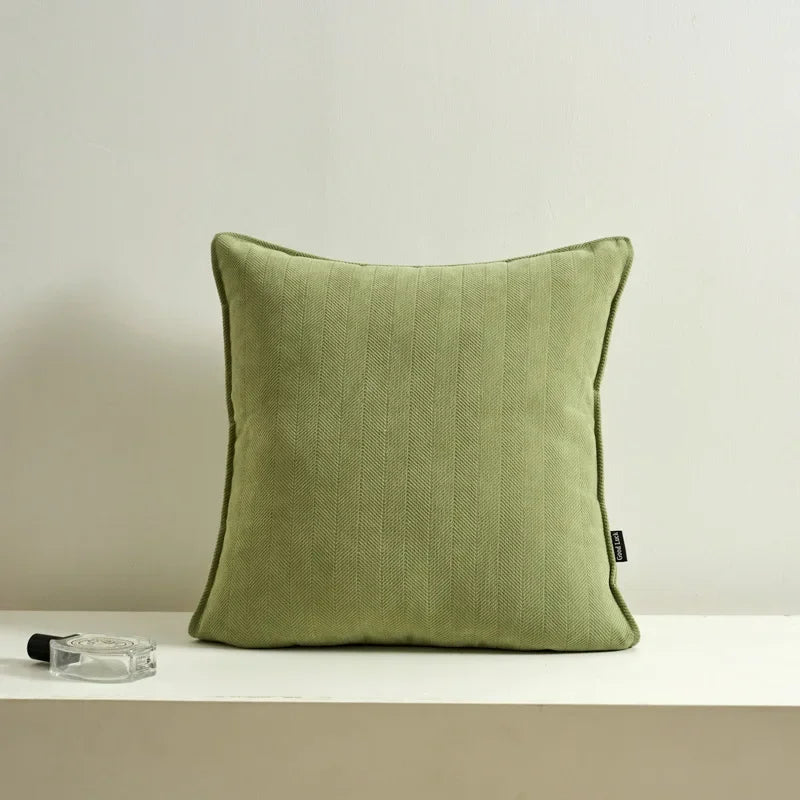 Treviso Chenille Jacquard Cushion Cover - 30 x 50cm Cover Only / Claridge Cavendish