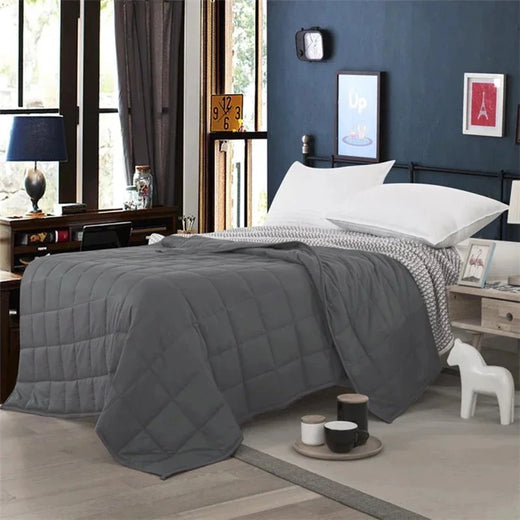 Tundra Cotton Knit Blanket - 122 x 183cm / Florin Huxley
