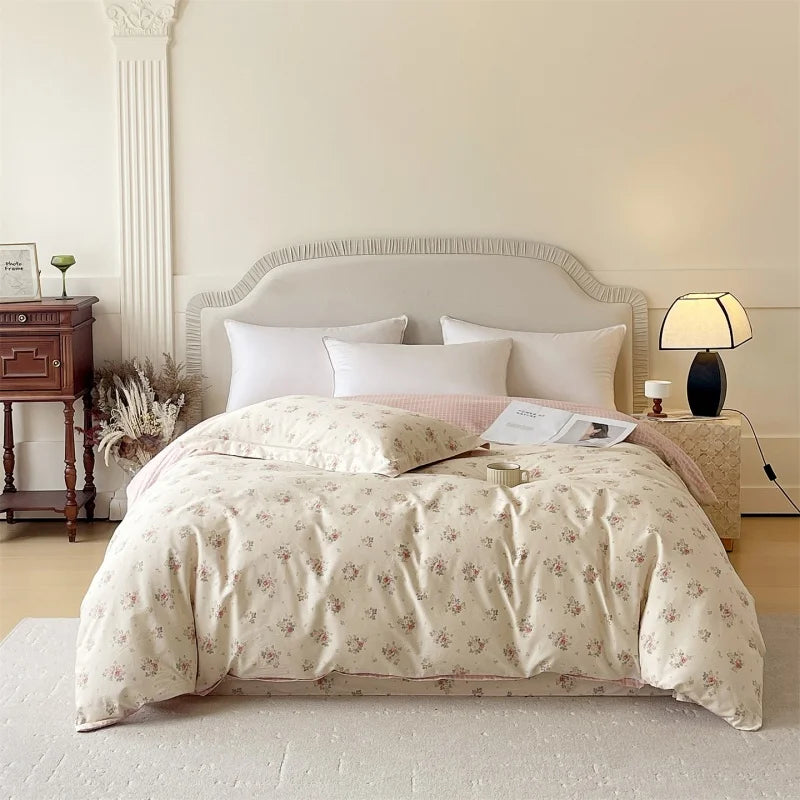 Twill 500TC Cotton Duvet Cover Set - UK Double / Mayfair