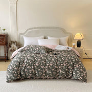 Twill 500TC Cotton Duvet Cover Set - UK Double / Radley