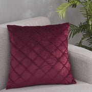 Valour Geometric Velvet Cushion Cover - 30 x 50cm Cover Only / Camellia Cavendish